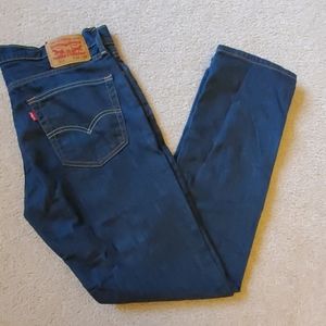 Levi's 511 Men's 36 34 Slim Fit Blue Denim Jeans